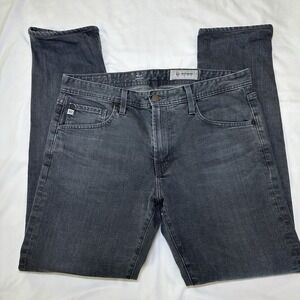 ADRIANO GOLDSCHMEID AG-JEANS Men's Grey The Tellis Modern Slim Jeans 34x33
